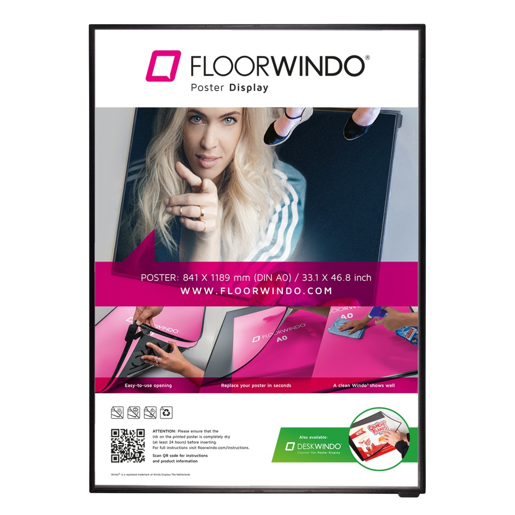 FloorWindo® A0NG - Standard poster