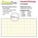 PromoDek® Package 3x6 Meter [9.8x19.7 Feet]
